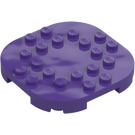 LEGO Plate 6 x 6 x 0.7 Round Semicircle (66789)