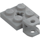 LEGO Plate 2 x 2 with Ball Joint Socket (Flattened) (42478 / 63082)